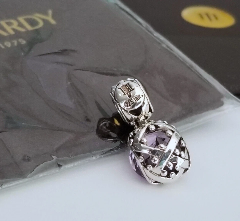 JOHN HARDY - Colgante Batu Sari Oro 18K con Amatista Púrpura - ¡Prístino! Foto 4 de 4