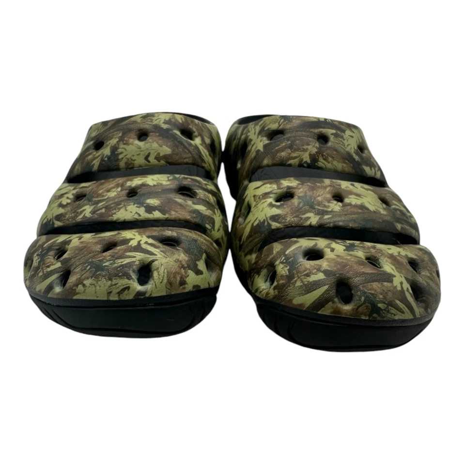 Zuecos Keen Yogui Arts para hombre talla 11 verde camuflaje goma zapatos sin cordones sandalias Foto 4 de 4