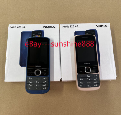 Unlocked Nokia 225 4G Dual SIM Long Battery Life, Multiplayer Games Cell Phone