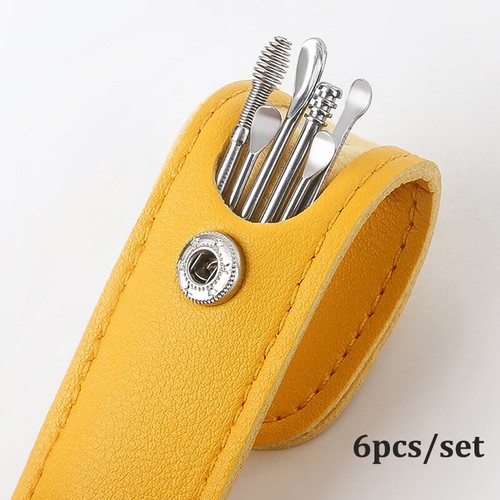 Ear Cleaner Wax Pickers Earpick Wax Remover Curette Ear Pick Cleaner Kit Spo _ou - Photo 13/17