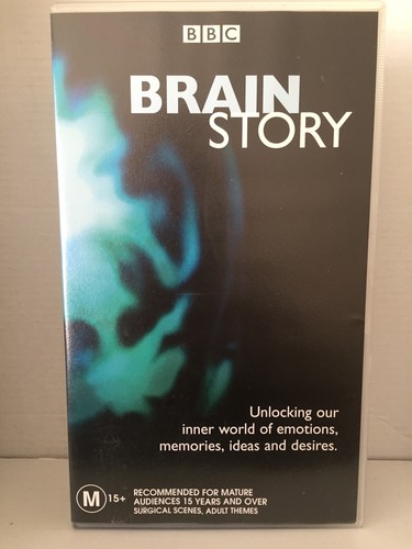 BRAIN STORY ~ RARE 2 x VHS VIDEOS ~ 1 AS NEW & 1 BRAND NEW & SEALED