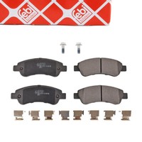 febi 16814 BremsbeläGe Bremsbelagsatz FüR Citroen Jumper Peugeot Boxer Hinten