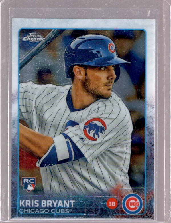 KRIS BRYANT 2015 Topps Chrome #112 Rookie RC Chicago Cubs