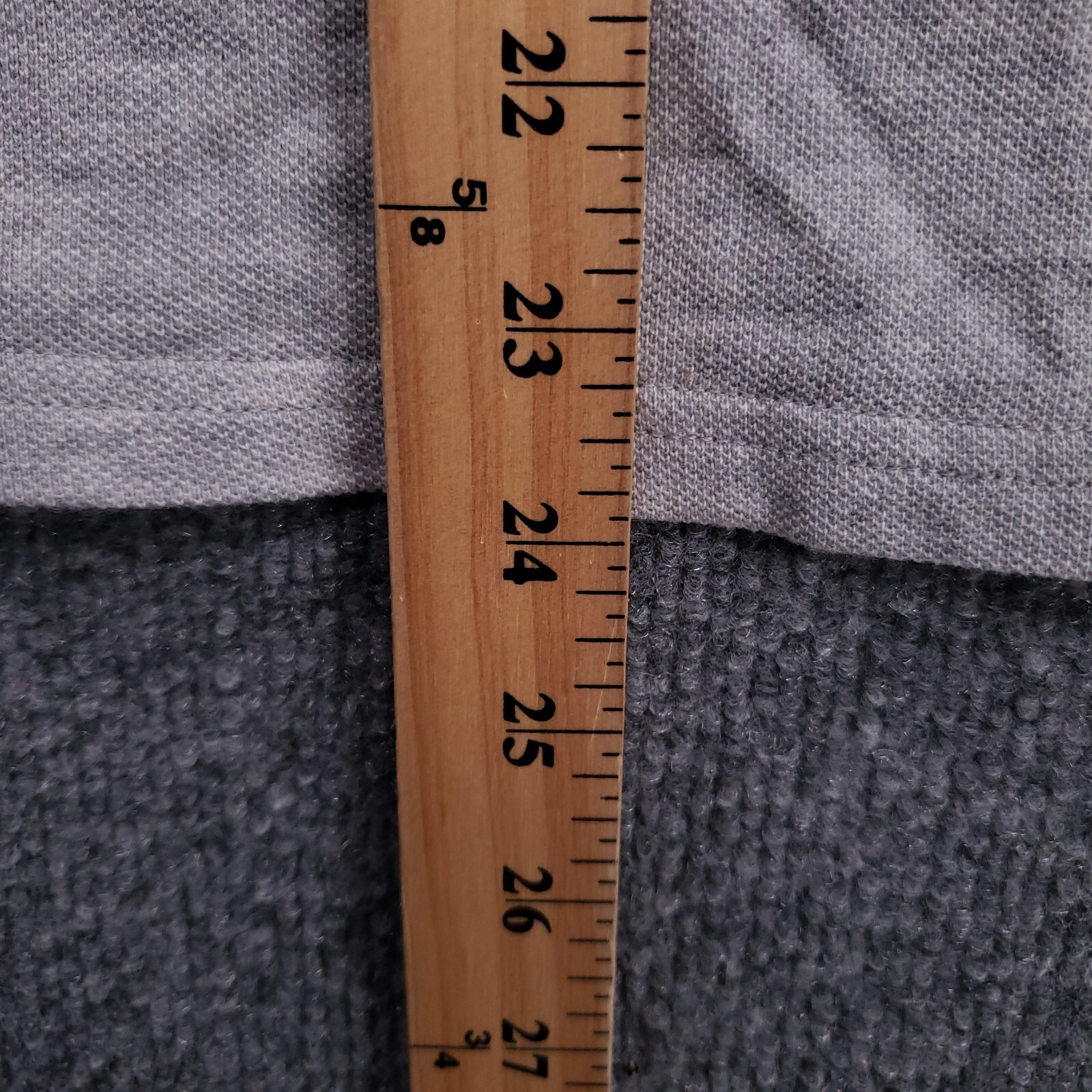 Polo Ralph Lauren camicia ragazzo grande 14 16 grigio blu grande pony manica corta atletica