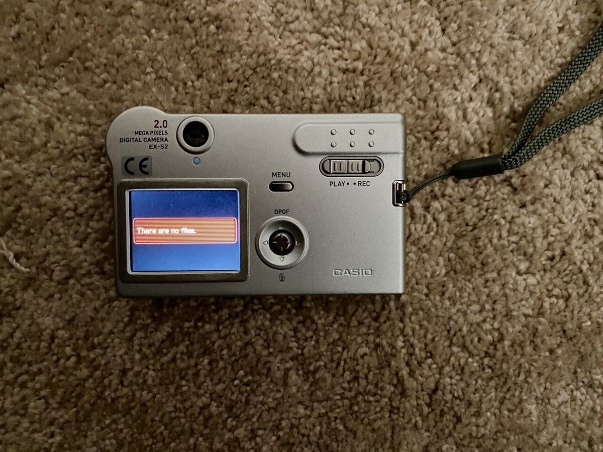 Casio Exilim 2MP Ultra Slim Digital Camera (EX-S2 Casio Exilim 2MP Ultra Slim Digital Camera (EX-S2