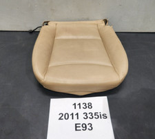  Oem Bmw E93 Lci Convertible Front Right Lower Leather Cushion Seat Beige 