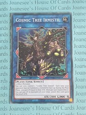 INFO-EN051 Cosmic Tree Irmistil Yu-Gi-Oh Card 1st Edition New