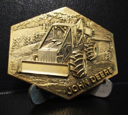 John Deere 848E 740E 440 540 648 640 740 748 Log Skidder Belt Buckle 1991 Molie