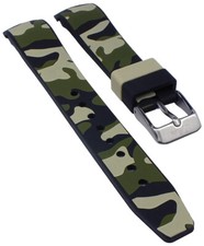 S.Oliver Cinturino Orologio Silicone Molto Morbido Mimetico 17mm SO-2998-PQ