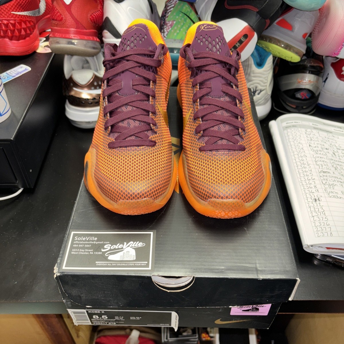 Size 8.5 - Nike Kobe 10 Silk 2015 | eBay
