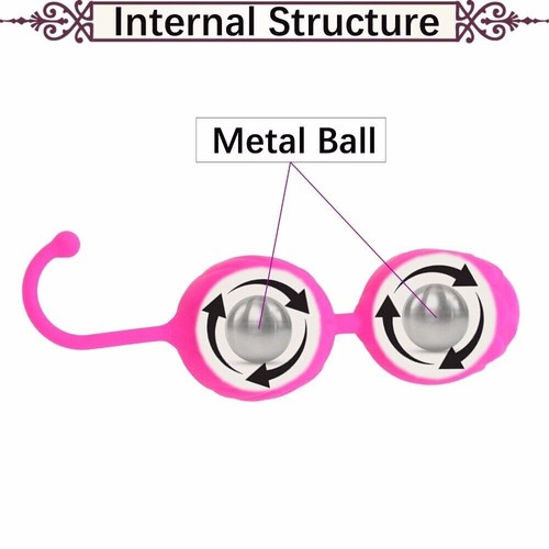 Kegel Exerciser Weight Pelvic Floor Ben Wa Balls Vaginal Bladder Control Sex Toy - Picture 3 of 13