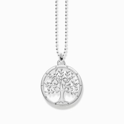 THOMAS SABO Kette Tree of Love 925 Sterlingsilber KE1660-001-21 Länge 45 cm