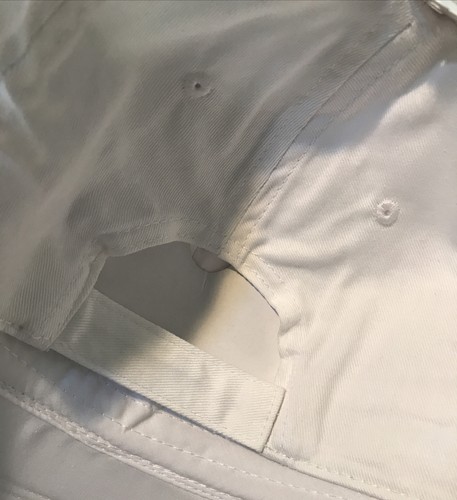 Weiße Kappen im Polo-Stil - leere Hüte - Einheitsgröße - Bild 8 von 11