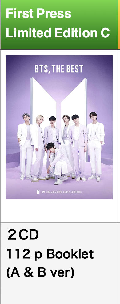 BTS THE BEST Limited 1st Edition A. B. C. Normal .FC
