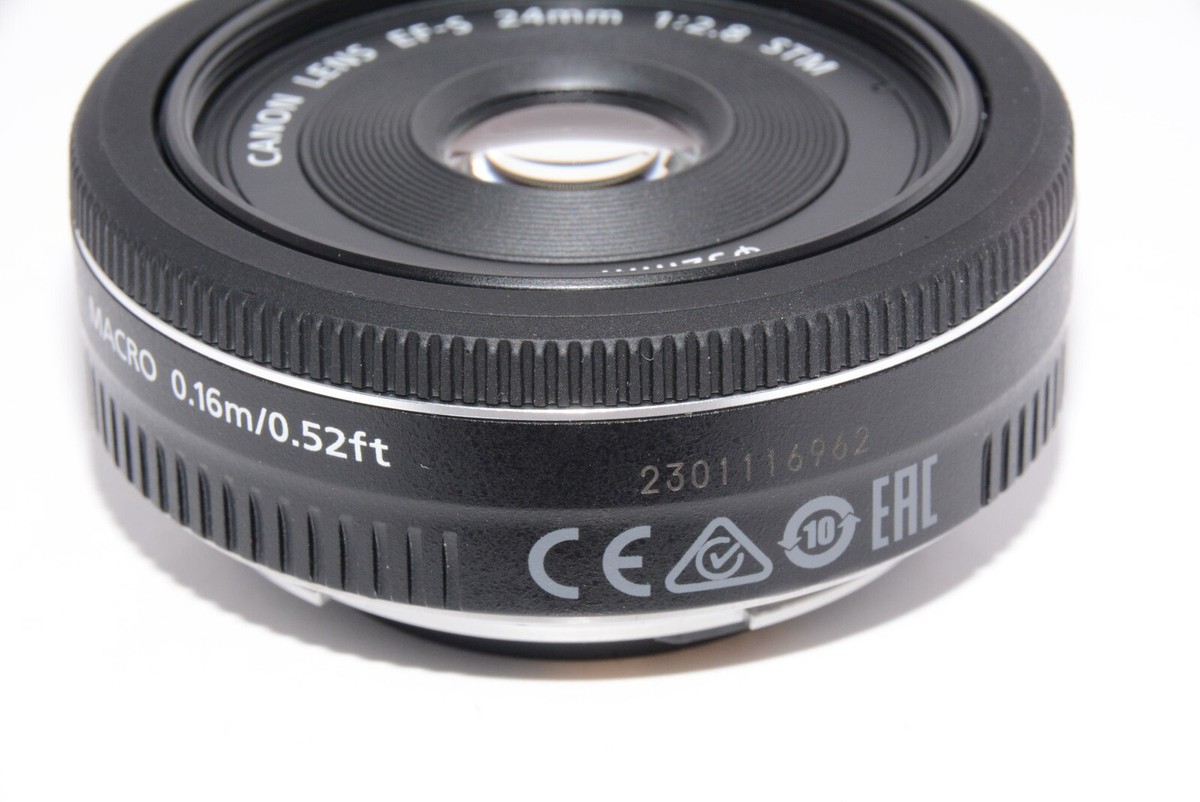 N.MINT/In Box]Canon EF-S 24mm f/2.8 STM Lens From JAPAN