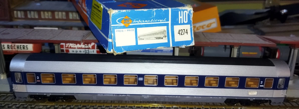 MODELISME FERROVIAIRE VOITURE ROCO UIC 1CL A9 EP IV SNCF en HO REF : 45211 Neuf EUR 69,99 - FR