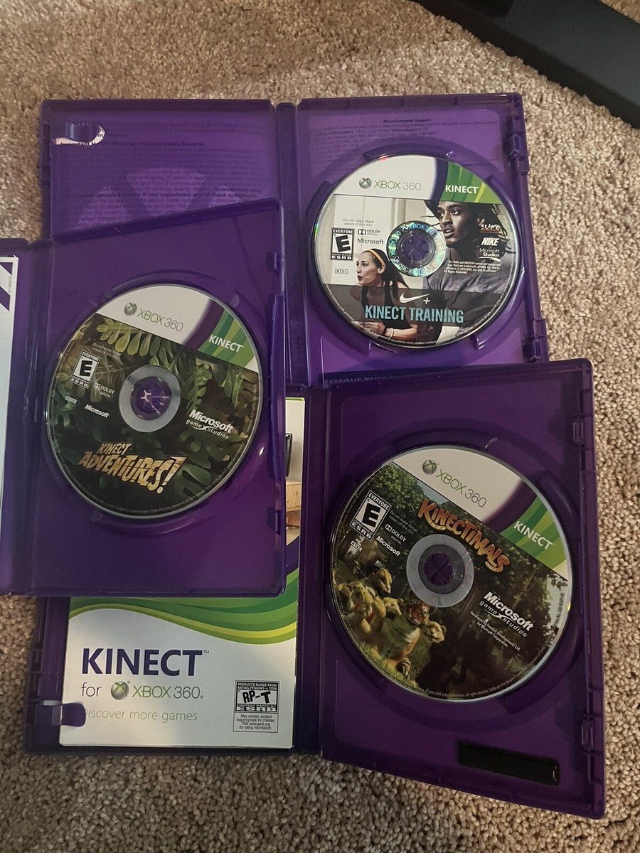 xbox Kinect 専用ソフト3本セット Set Of 3 Xbox 360 Kinect Games- Kinect Training, Kinectimals