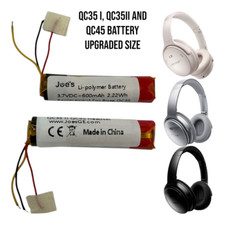 Replacement Battery Part QuietComfort 35 QC35 QC35 II Bose Headphones 600mAh 550