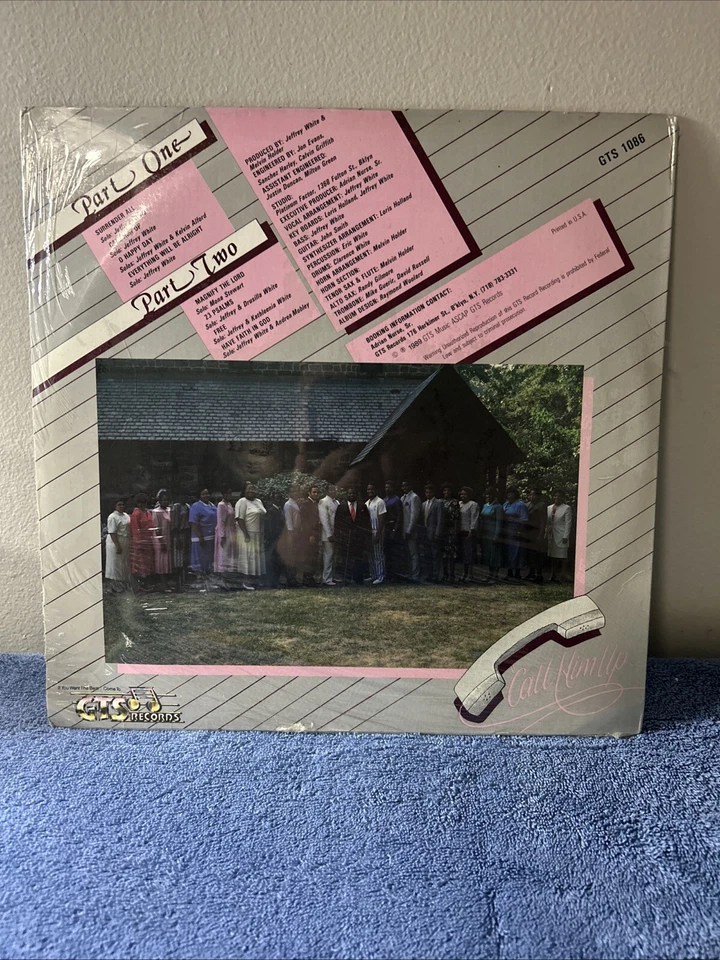 JEFFREY WHITE & THE SOUL STIRRING CRUSADE CHOIR Call Him Up SEALED!!! - Image 2 of 2