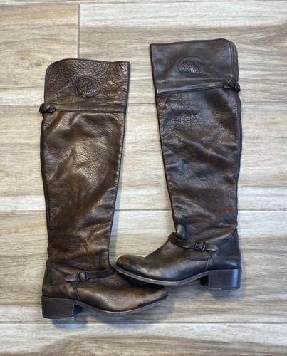 Frye Tall Leather Riding Boots Women’s Size 8