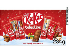 Kit-Kat Chocolate Selection Box 234g | Classic, Chunky, and Flavored Bars
