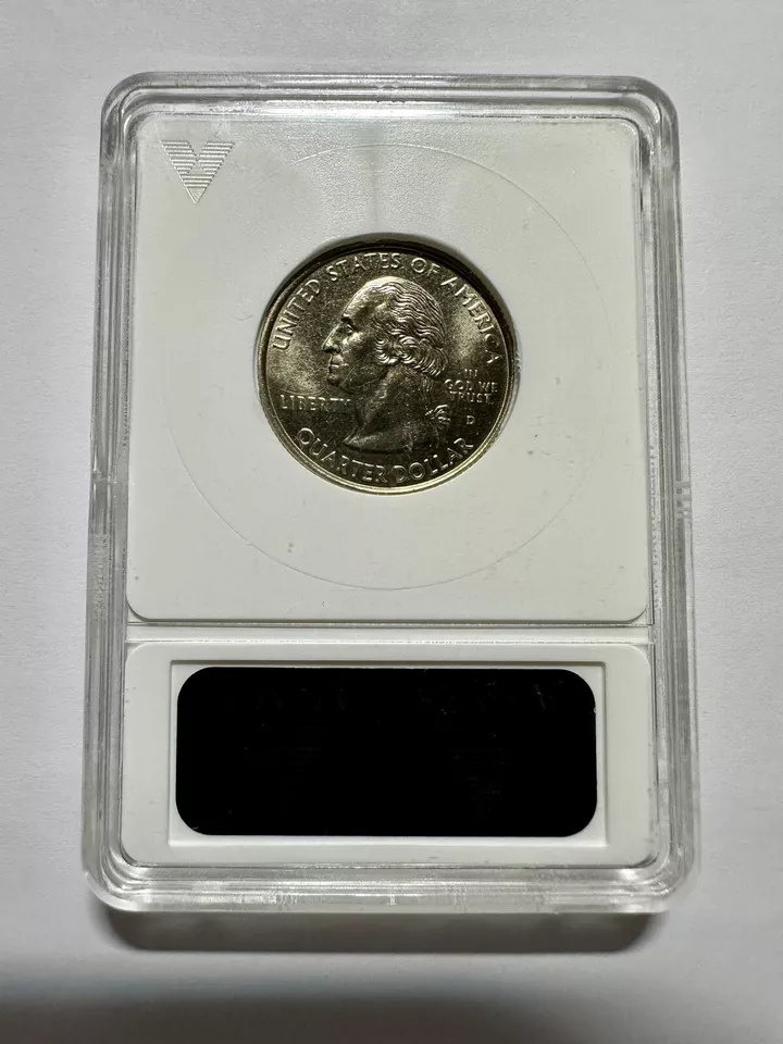 Uncirculated & Graded 1999-D Pennsylvania Clad State Quarter ANACS MS 65 - Image 2 of 2