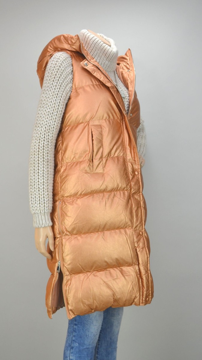 Steppweste Lange Fell Weste ärmellose Jacke Ã¤ärmellose Fellweste