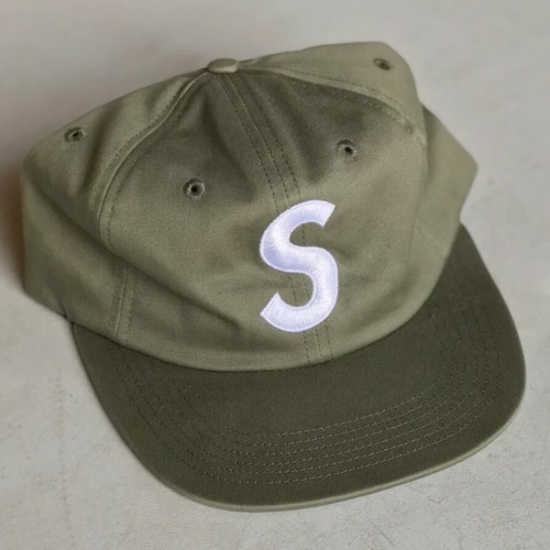 Supreme S LOGO 6 Pannello Cappello OG 2014 Cap d'oliva | eBay