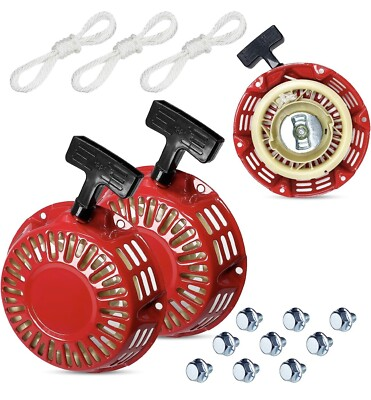 #ad #ad 2PK Pull Recoil Starter w steel plate ratchet Honda GX120 GX160 GX200 5.5 6.5HP $19.95