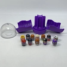 Mighty Beanz Storage Capsule Barfing #43 Hampster #21 Twisted Acrobat Lot of 12