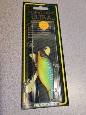 Megabass Vibration-x Ultra Rattle In Mat Tiger Jdm Import USA Seller 