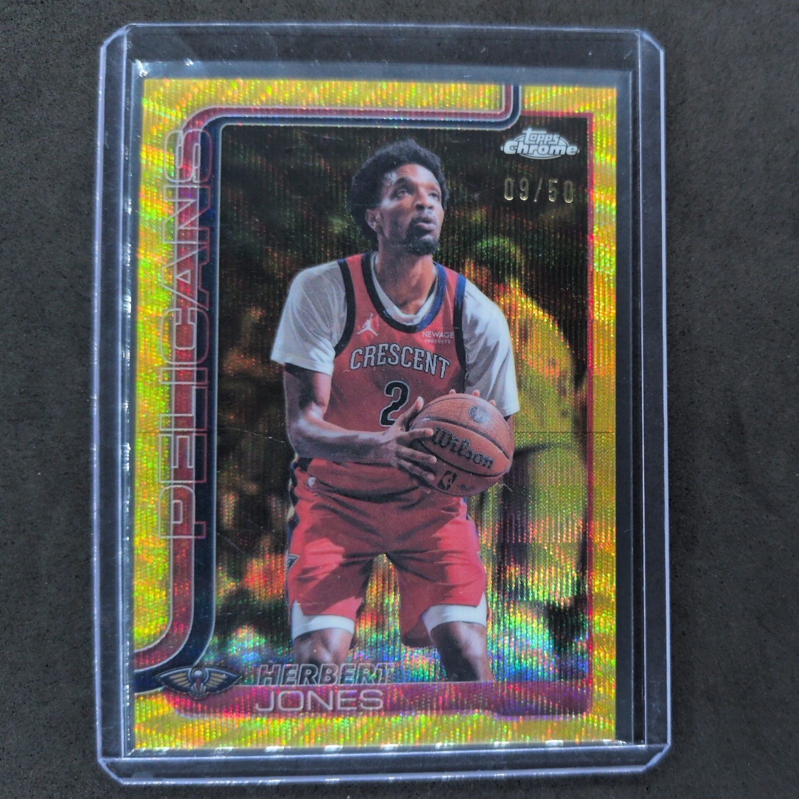 Topps 2025-26 Topps Chrome Update #114 Herbert Jones #/50