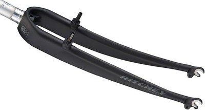 Ritchey Comp Carbon CX Fork - 700c, QR, 1-1/8'', Aluminum Steerer, Canti Brakes,
