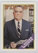 2009 Topps Heritage American Heroes Edition J Edgar Hoover #47 0o9
