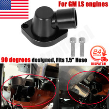 Billet Swivel Thermostat Housing 90 Degrees For Gm Ls Engines Ls1 Ls2 Ls3 Ls7 Us