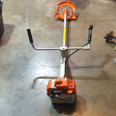 #ad #ad STIHL FS 360 Gasoline Brush Cutter Orange White Black Model FS360 MPN $649.99