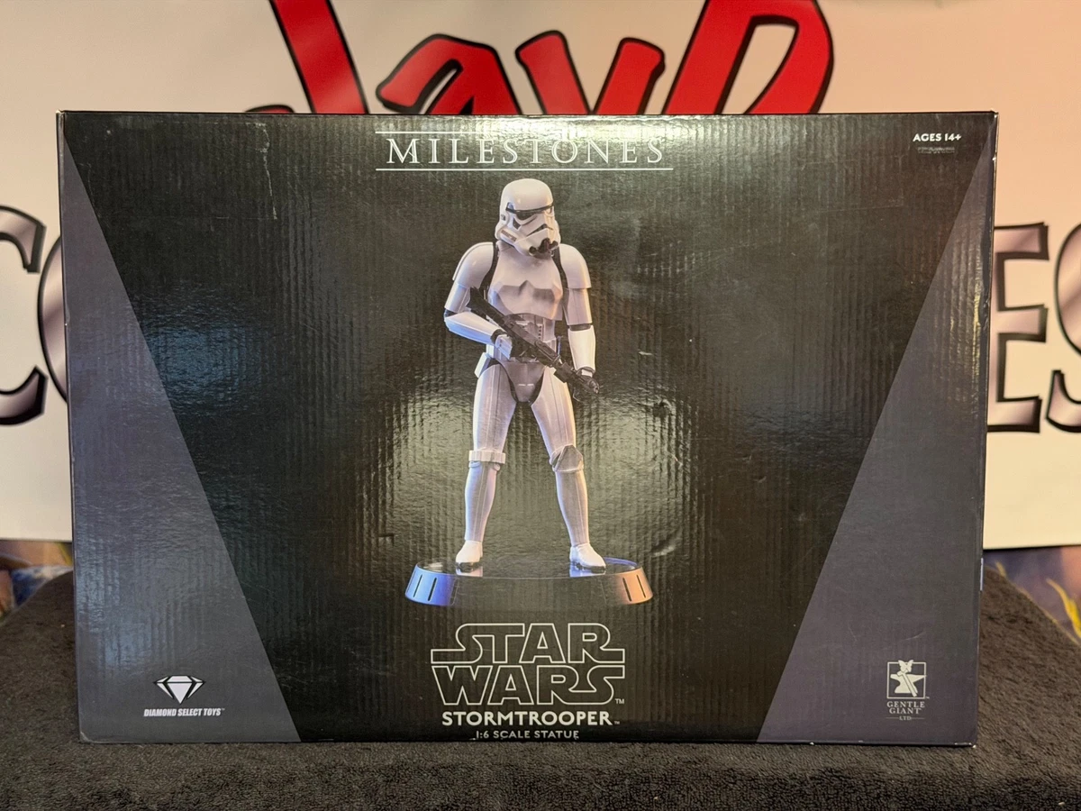 Star Wars Imperial Stormtrooper And Blaster A-Pose 3D Model