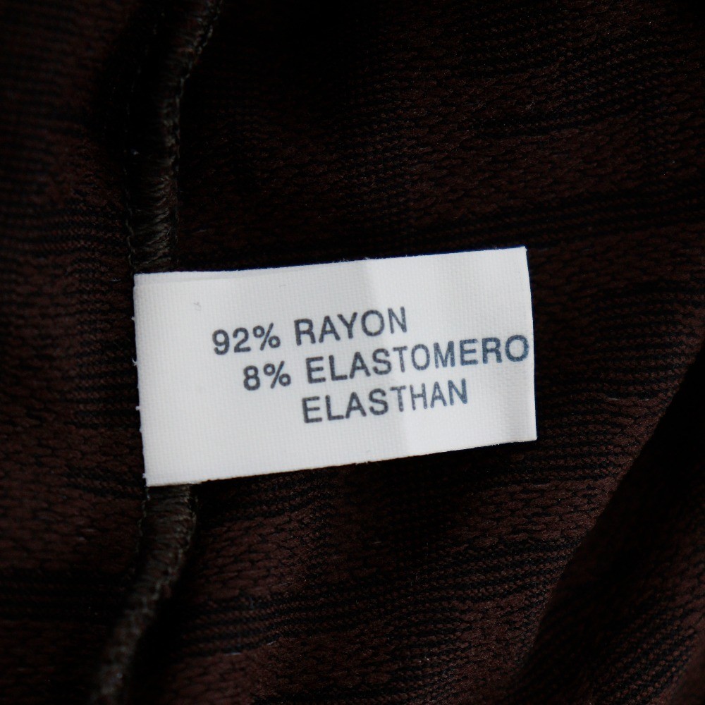 FENDI Zucca Polo Shirt Rayon Brown Women s W170824644 Used thumbnail 8