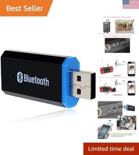 USB Bluetooth Receiver Adapter, Wireless Audio Adapter Car Kit Music Receiver...