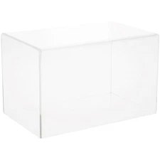 Plymor Clear Acrylic Display Case with No Base, 8" x 5" x 5"