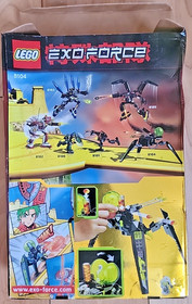 LEGO Exo-Force #8104 Shadow Crawler Spider Mech Robot - NEW (Open Box) READ