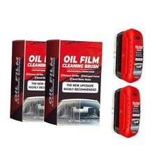 2Pack Automotive Oil Film Cleaning Brush - New Glass Coating for Windshield