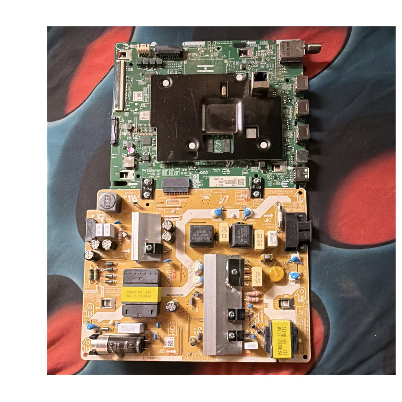 Samsung TV Main Board & Power Supply Board Replacement Parts (2 Boards)