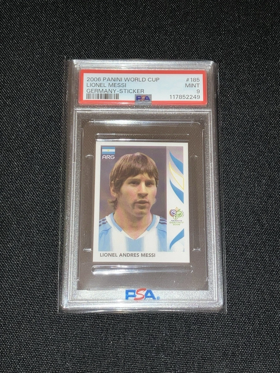 Autocollant Panini Mini WC Allemagne 2006 - N°103 Argentine (Messi Rookie) - Neuf Non Collé - Collection Football