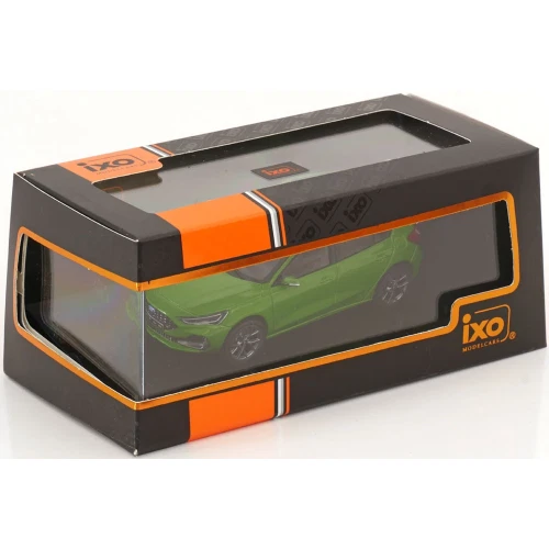 FORD FOCUS ST 2022 METALLIC GREEN 1:43 Ixo Model Auto Stradali Modellino Nuovo - Immagine 3 di 3