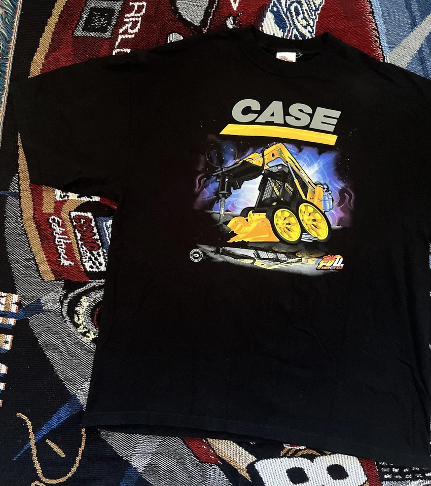 Vintage Case Equipment Shirt Construction Manufacturing Racing Champions 2XL - Image 3 of 4