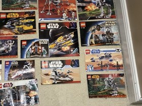 LEGO Star Wars Instruction Manual Lot 50+ Sets 8038 8096 7669 7256 + MORE