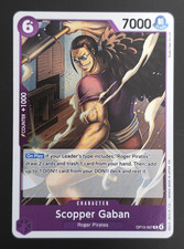 Scopper Gaban OP13-067 Carrying On His Will Foil