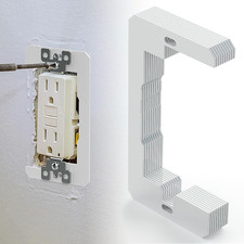 10 Pcs Wall Plate Spacer,Spacers for Electrical Outlets, Metal Flush Fit Device