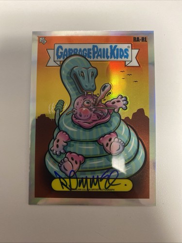 ADAM Boom #RA-AB 2024 Garbage Pail Kids Chrome Rory McQueen Autograph card
